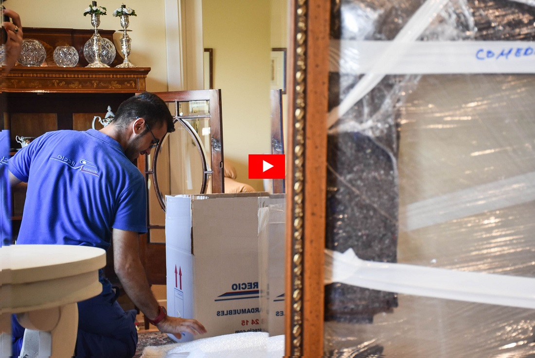 Embalando mudanza en Majadahonda